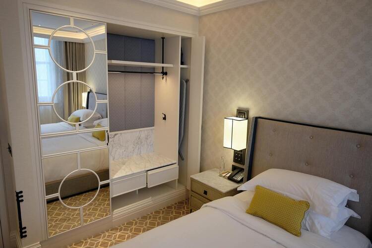 Chambre de l'Hôtel Les mouettes